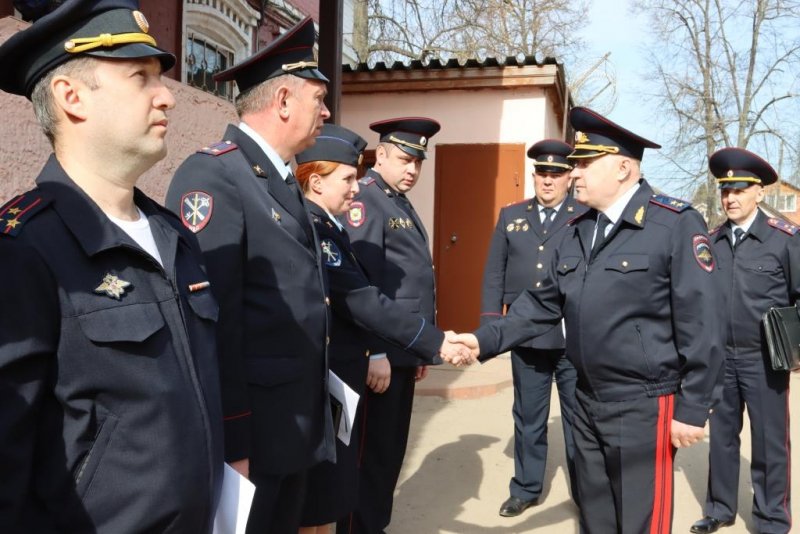 Генерал-лейтенант полиции Юрий Арсентьев посетил ОМВД России «Богородский»